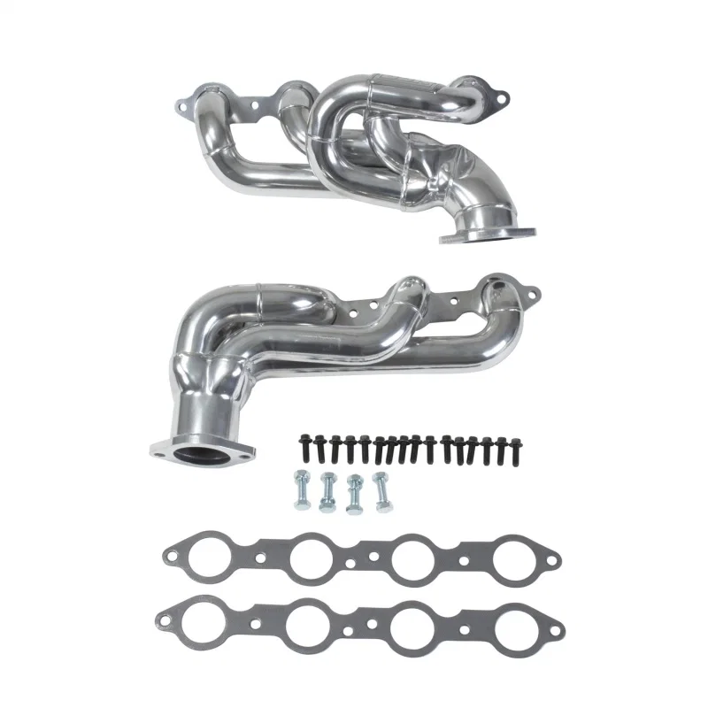 BBK 40200, 10-15 Camaro LS3 L99 Shorty Tuned Length Exhaust Headers - 1-3/4 Silver Ceramic