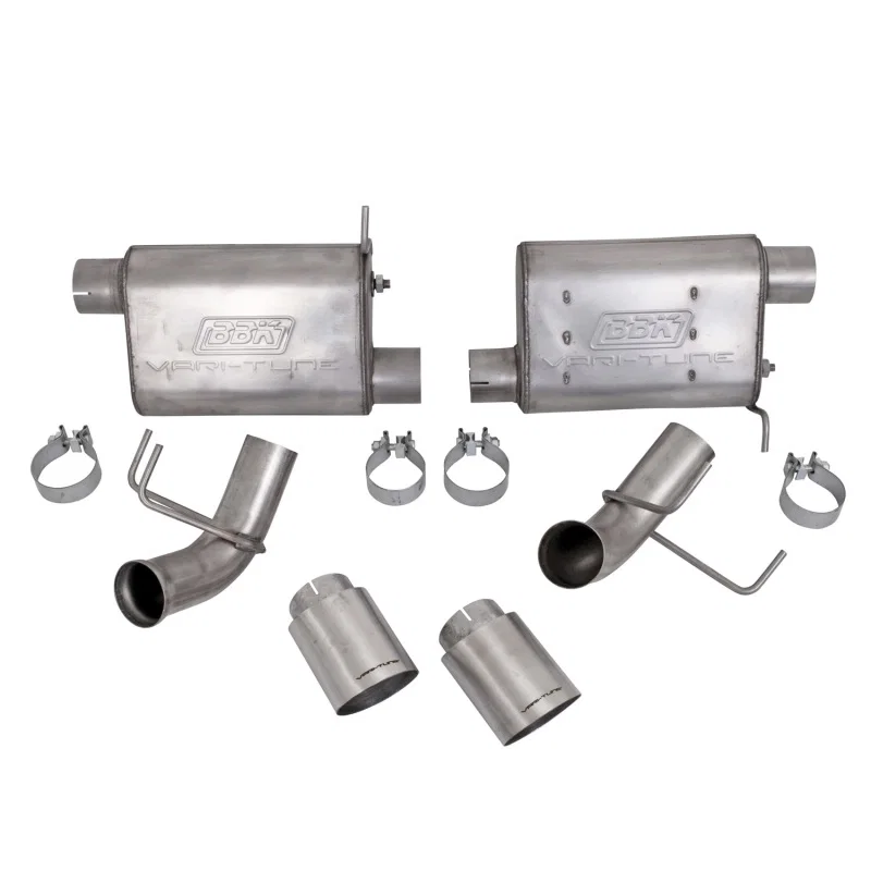 BBK 41015, 11-14 Mustang GT VariTune Axle Back Exhaust Kit (Stainless Steel)