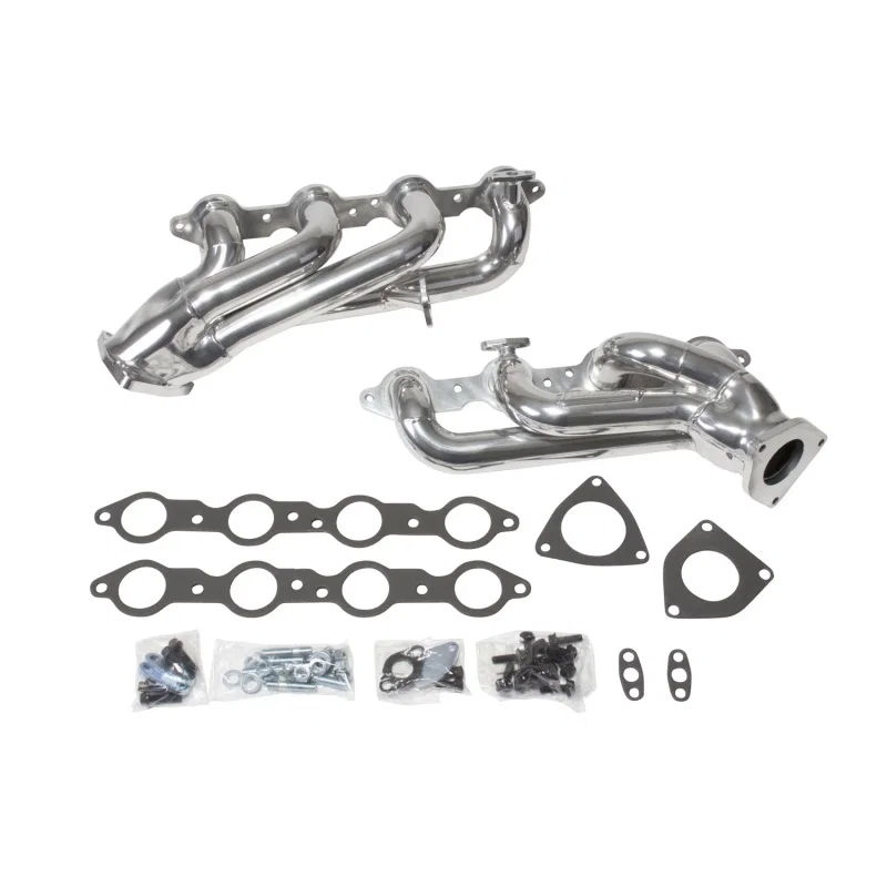 BBK 40050, 99-04 GM Truck SUV 4.8 5.3 Shorty Tuned Length Exhaust Headers - 1-3/4 Silver Ceramic