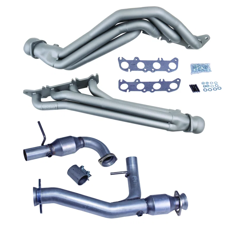 BBK 19472, 11-14 Ford F150 Coyote 5.0L 1-3/4in Long Tube Headers w/High Flow Catted Y-Pipe (Ti Ceramic)
