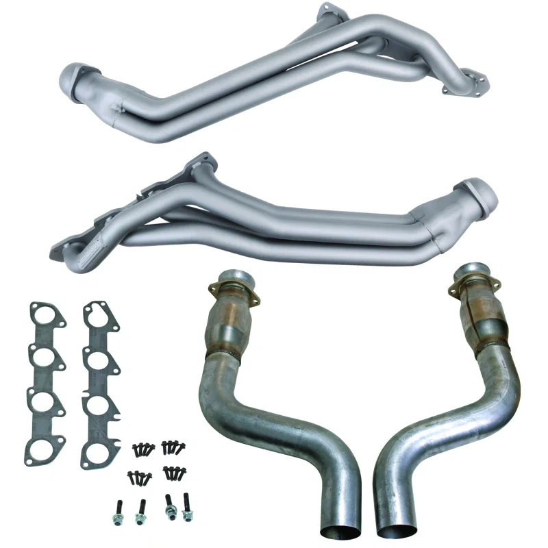 BBK 40463, 09-24 Dodge Challenger/Charger 5.7L 1-3/4in Header w/High Flow Catted Mid Pipe (Ti Ceramic)