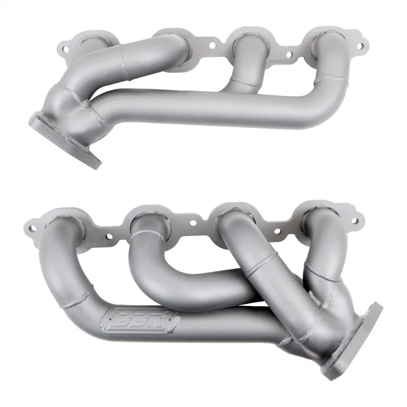 BBK 4047, 14-18 GM Truck 5.3/6.2 1 3/4in Shorty Tuned Length Headers - Titanium Ceramic