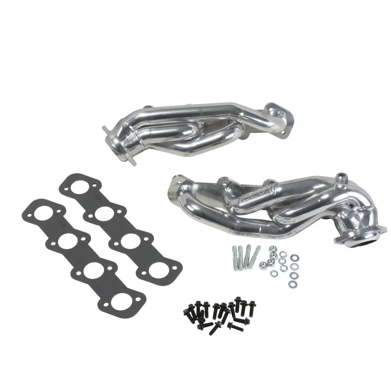 BBK 35180, 99-03 Ford F Series Truck 5.4 Shorty Tuned Length Exhaust Headers - 1-5/8 Silver Ceramic