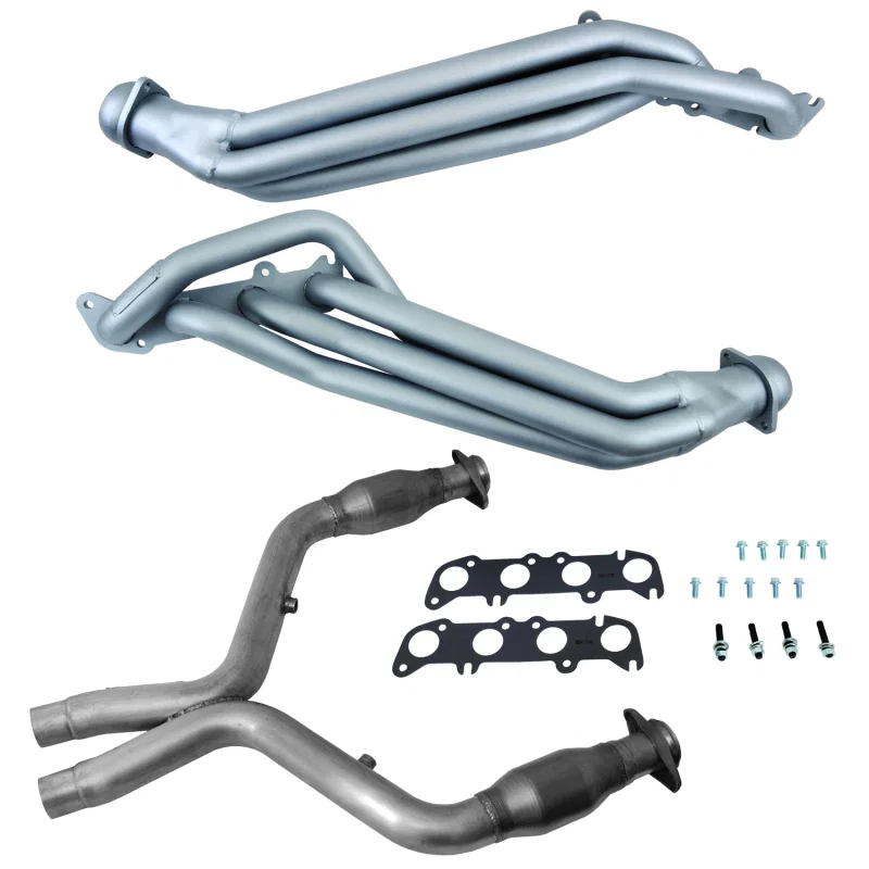 BBK 18561, 11-14 Ford Mustang GT 5.0 1-7/8in Long Tube Headers w/High Flow Catted X-Pipe (Ti Ceramic)