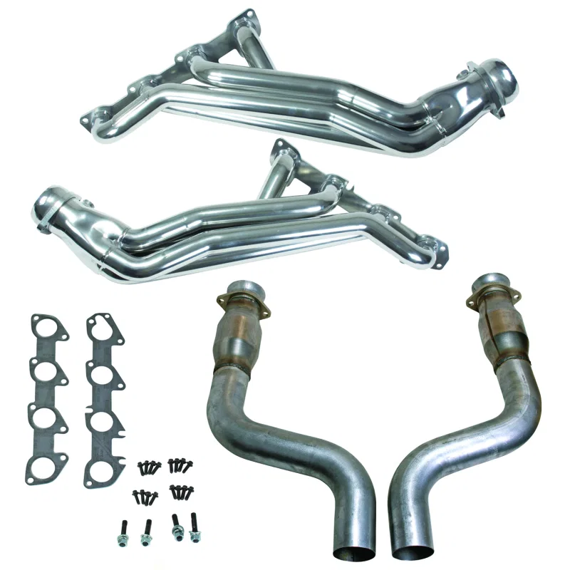 BBK 40464, 09-24 Dodge Challenger/Charger 5.7L 1-3/4in Headers w/High Flow Catted Mid Pipe (Silver Ceramic)