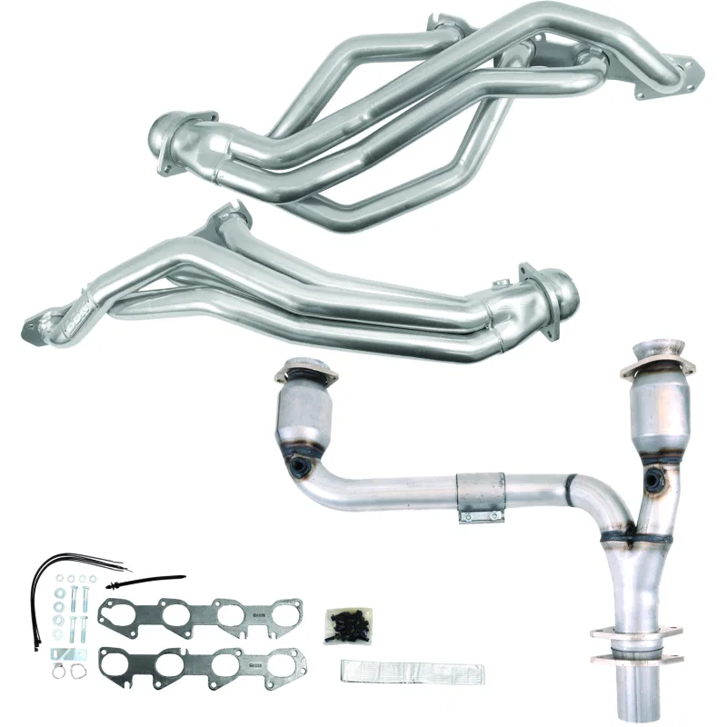 BBK 19503, 09-24 Ram 1500 Hemi 5.7L 1-3/4 Long Tube Headers w/High Flow Catted Y-Pipe (Silver Ceramic)
