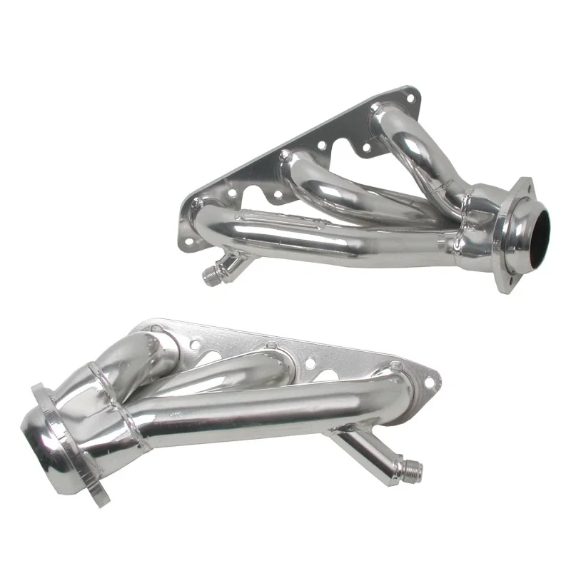 BBK 40080, 99-04 Mustang V6 Shorty Tuned Length Exhaust Headers - 1-5/8 Silver Ceramic