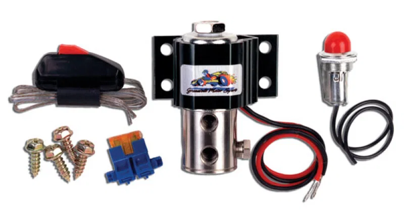 Granatelli Motor Sports 760500, Universal 4-Port Tire Fryer Line Lock Kit