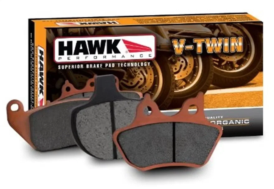 Hawk Performance HMC5016, Sintered Metallic Disc Brake Pads for Harley-Davidson