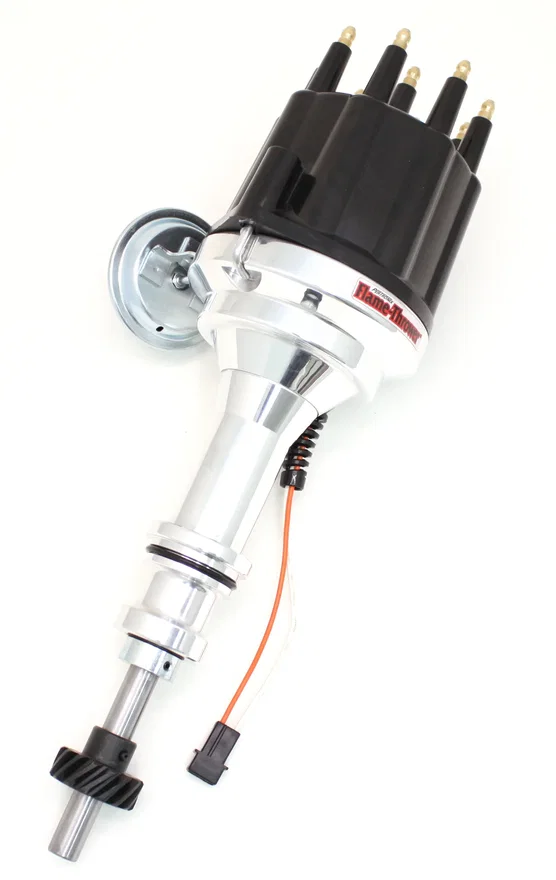 Pertronix D332710, Dist Billet Mag Trig Ford 351C Blk Male cap Vac Adv