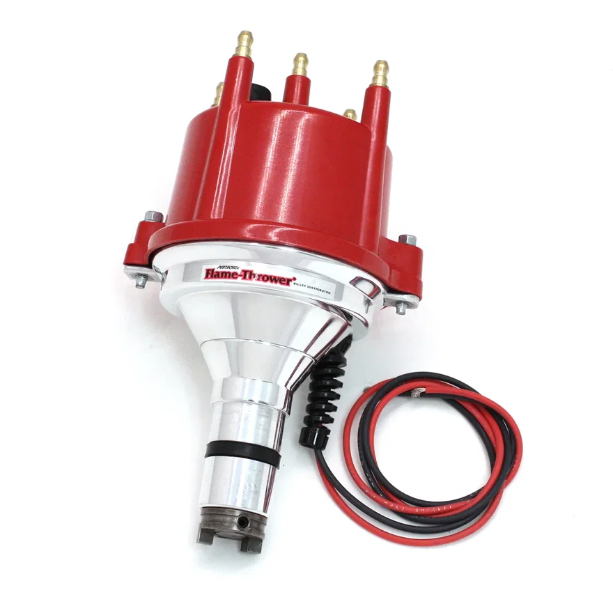 Pertronix D186811, Dist Billet VW Type 1 Eng Ignitor, red cap