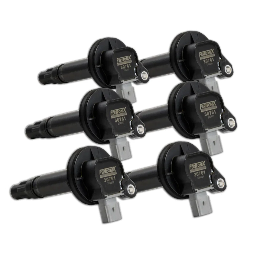 Pertronix 30766, Coil Flame-Thrower Ford V6 EcoBoost 3.5;2-Pin Gray;Set of 6; 2010-12