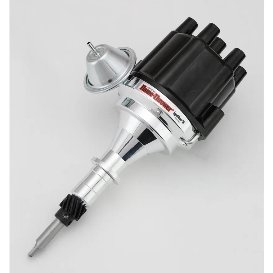 Pertronix D106700, Dist Billet GM L6 Vac Blk Cap for Buick