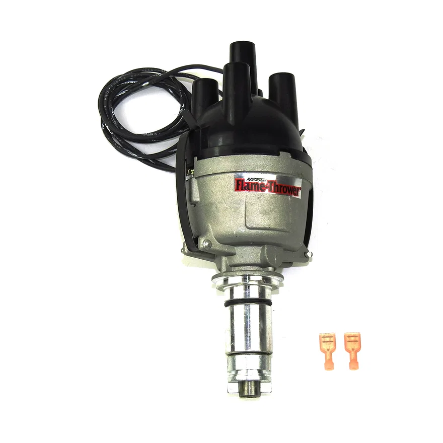Pertronix D173401, Dist British 23D 4 cyl cast 12V Pos top exit cap for MG MGB