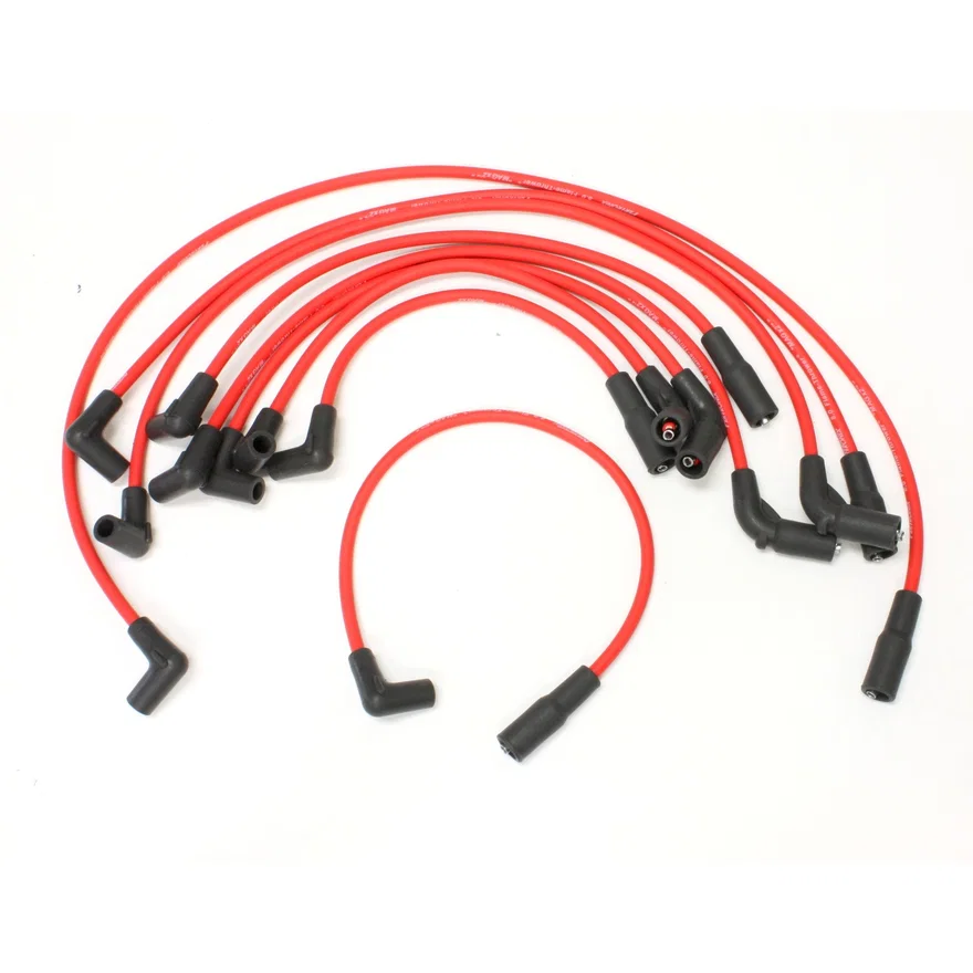 Pertronix 808421, Flame-Thrower Spark Plug Wires 8 cyl 8mm 1993-97 Camaro 5.7L LT1 Red