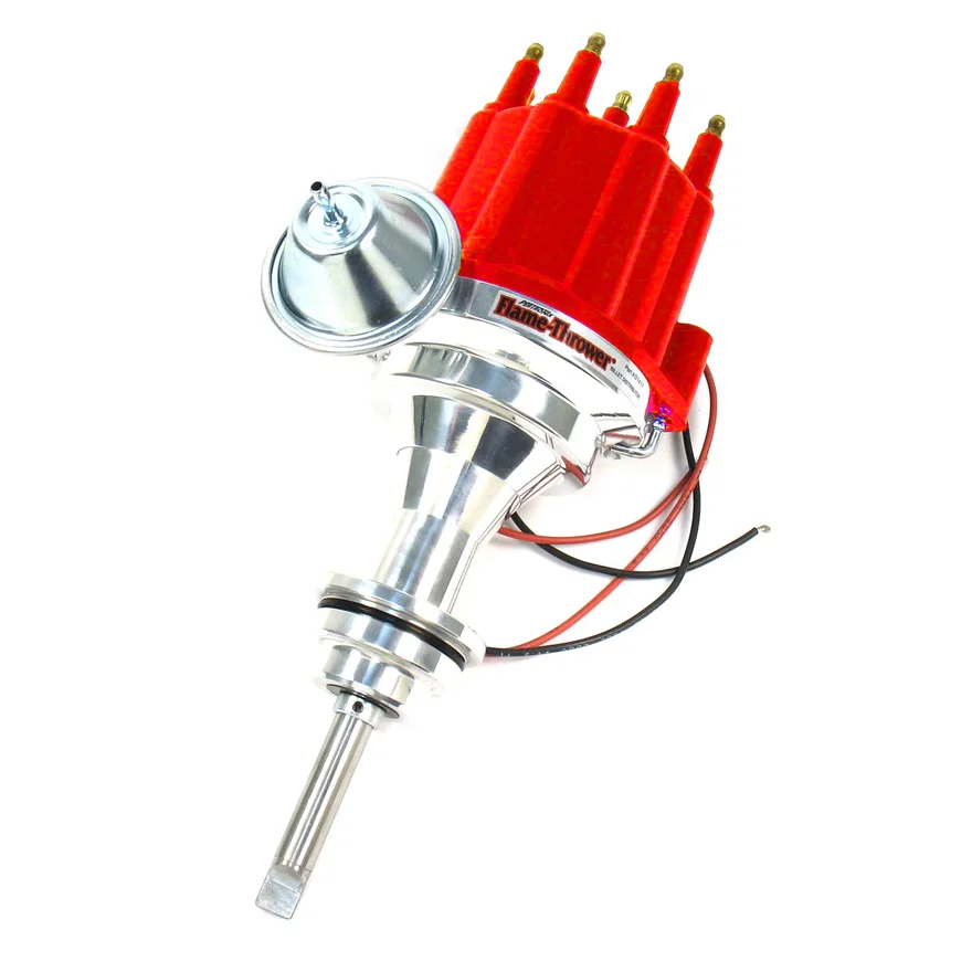 Pertronix D141711, Dist Billet Mopar 273-360 red Male cap for Chrysler