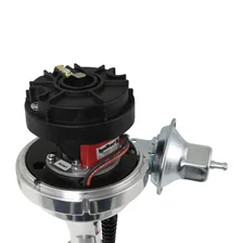 Dist Billet V8 Vac Blk Cap for Pontiac image 2