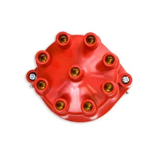 Dist Billet SB/BB red cap for Chevrolet image 3