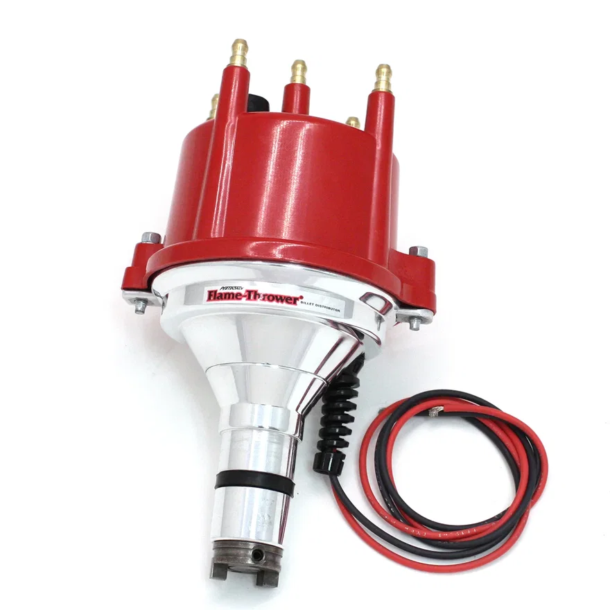 Pertronix D180811, Dist Billet VW Type 1 Eng. red cap I2