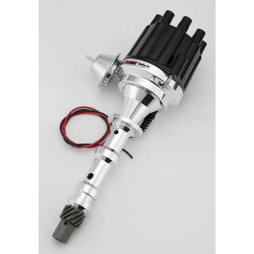 Dist Billet 409 Vac BlK Cap for Chevrolet