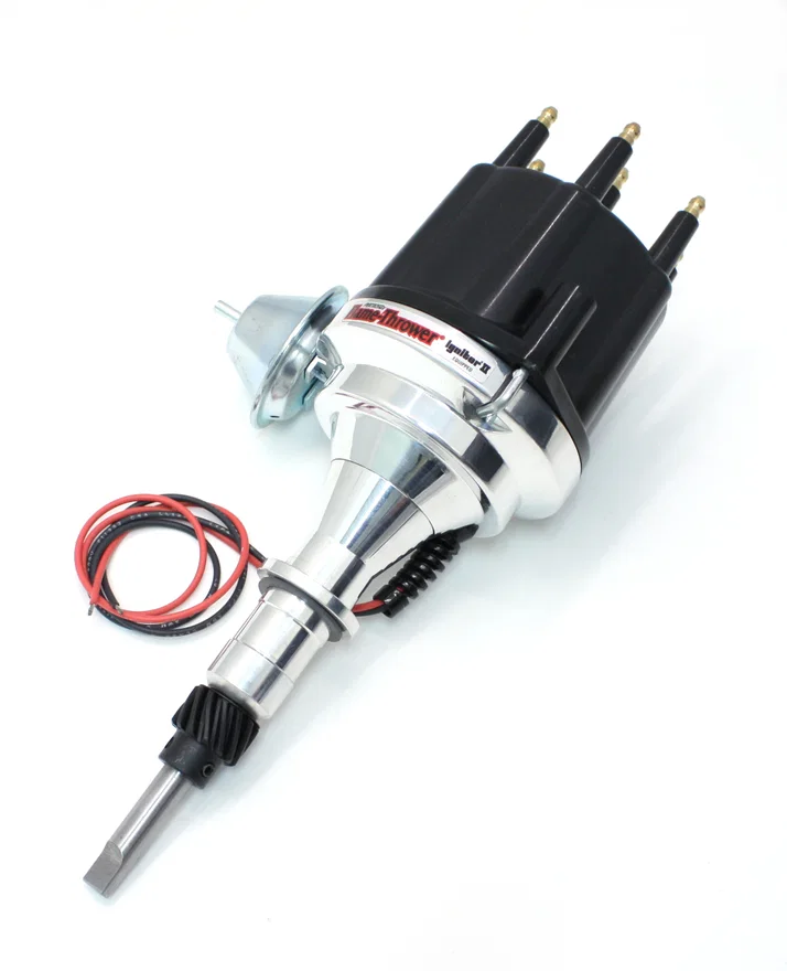 Pertronix D106710, Dist Billet GM L6 Vac Blk Male Cap for Buick
