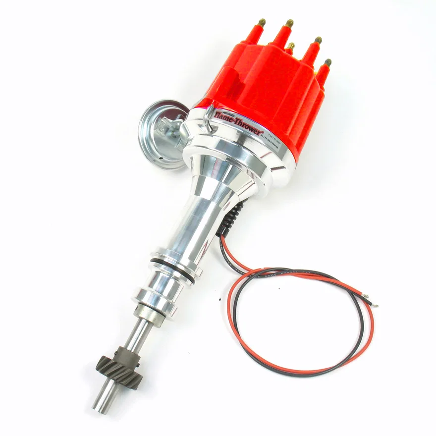 Dist Billet 351C red Male cap for Ford