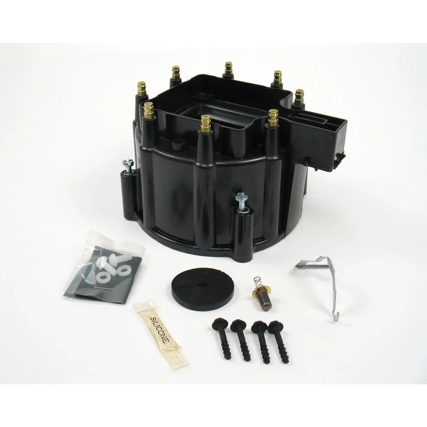 Pertronix D4050, Flame-Thrower HEI Distributor Cap Black