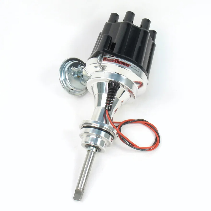 Pertronix D143700, Dist Billet Mopar 426-440 black cap for Chrysler