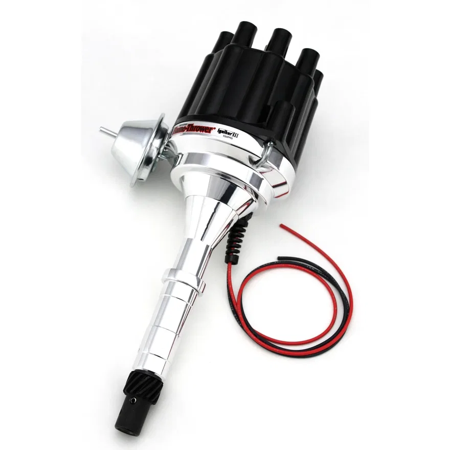 Pertronix D7160700, Dist Billet I3 AMC V8 Vac Blk Cap