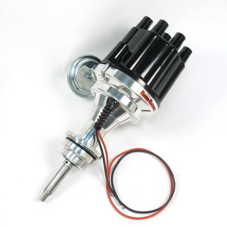 Pertronix D142700, Dist Billet Mopar 383-400 black cap for Chrysler