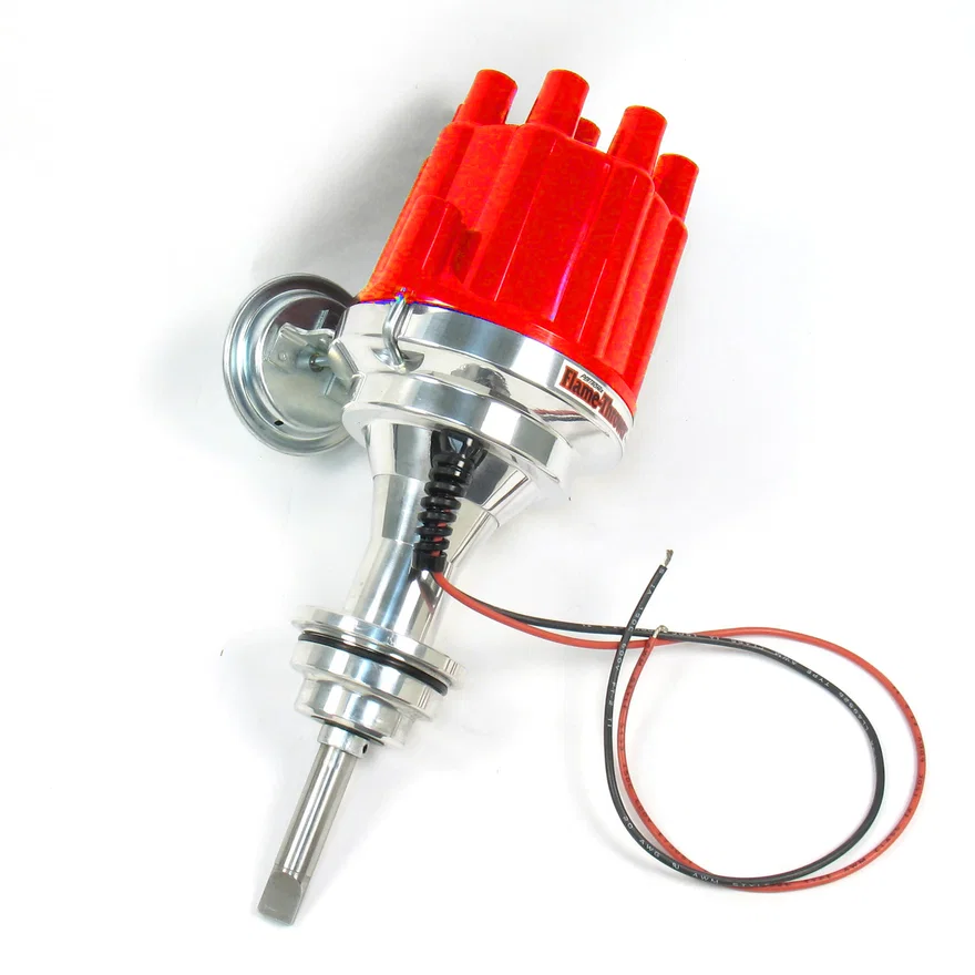 Pertronix D142701, Dist Billet Mopar 383-400 red cap for Chrysler