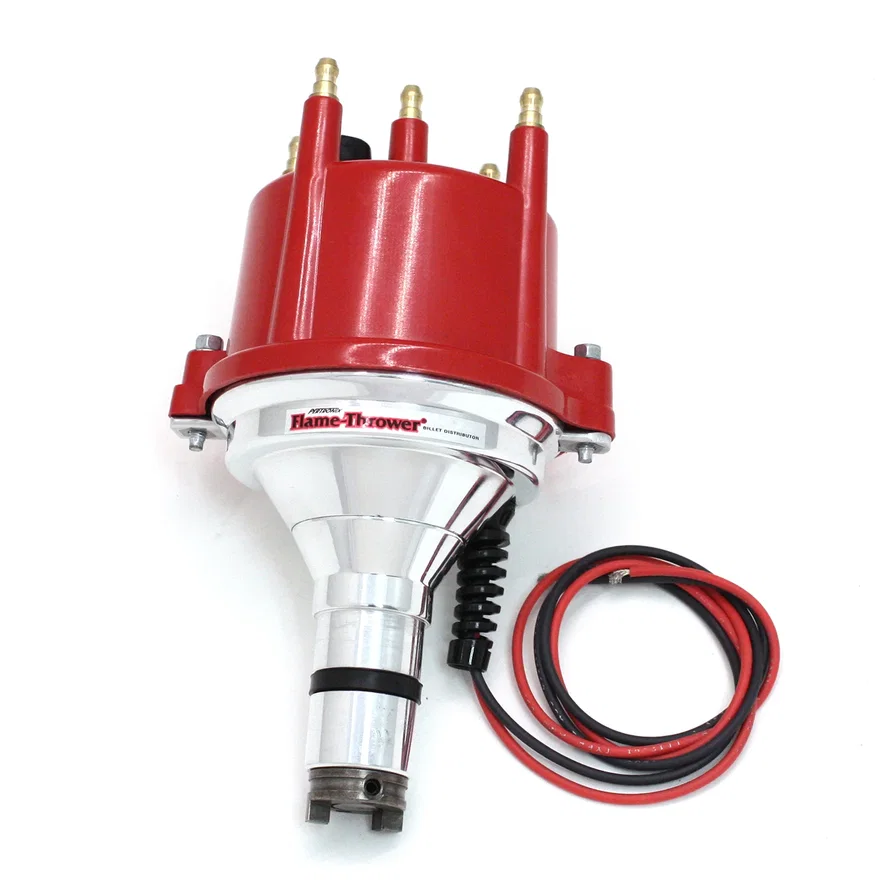 Pertronix D7180811, Dist Billet I3 VW Type 1 Eng, red cap