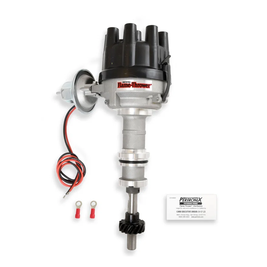Dist Cast 351C blk cap for Ford