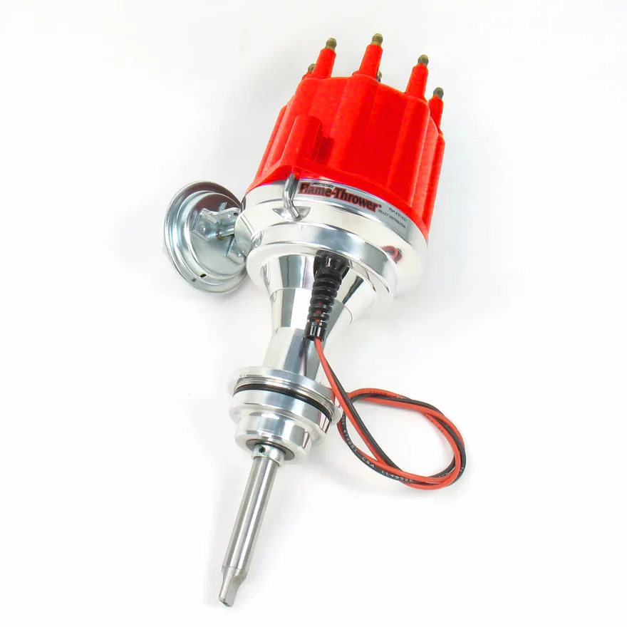 Pertronix D143711, Dist Billet Mopar 426-440 red Male cap for Chrysler