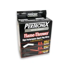 Flame-Thrower Spark Plug Wires 8 cyl Custom Fit Black for 187 vehicles image 4