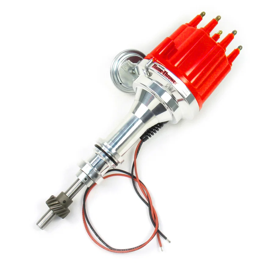 Pertronix D130711, Dist Billet Ford SB red Male cap
