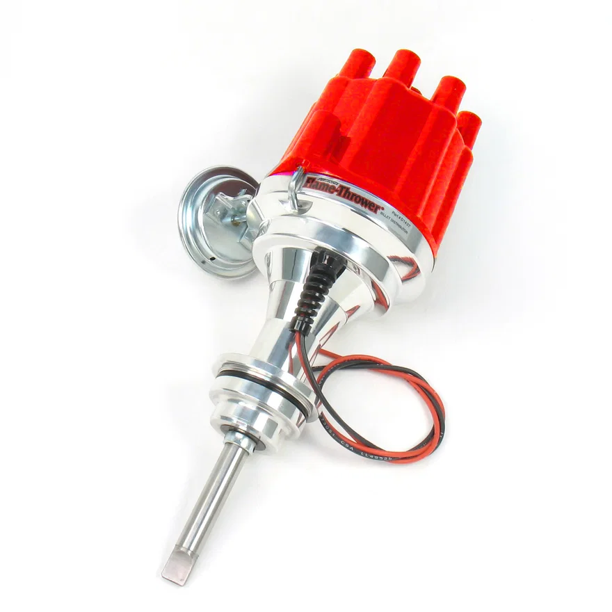 Pertronix D143701, Dist Billet Mopar 426-440 red cap for Chrysler