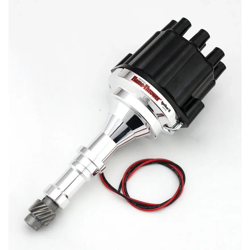 Pertronix D7151800, Dist Billet I3 Buick V8 215-350 Non/Vac Blk Cap