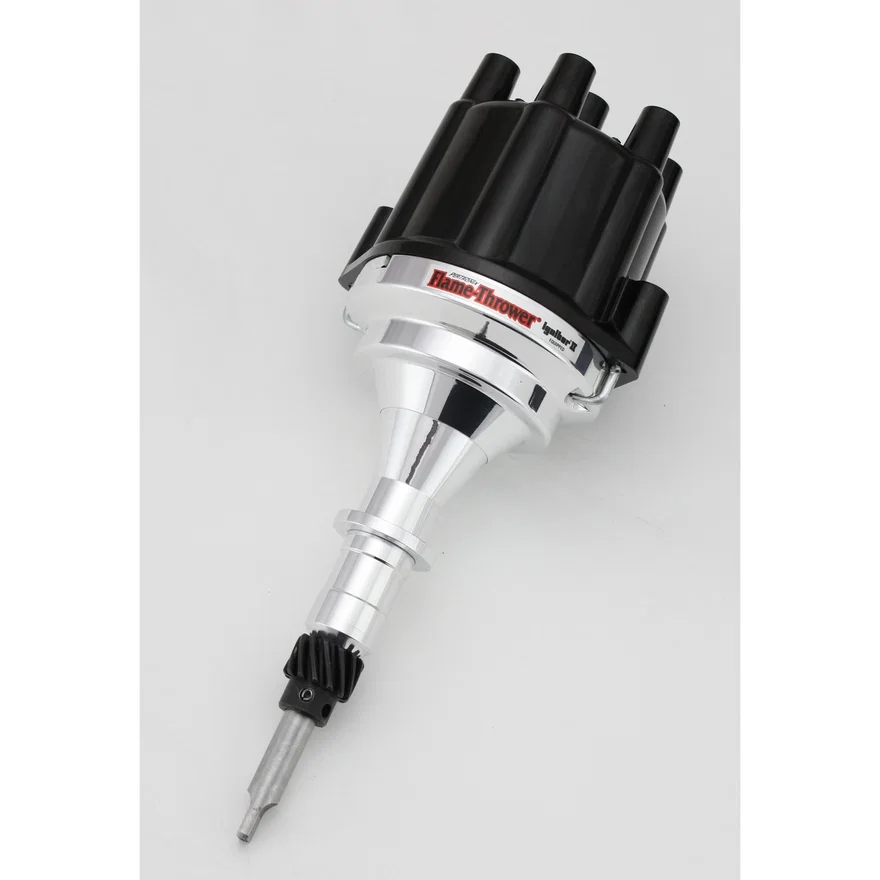 Pertronix D106800, Dist Billet GM L6 Non/Vac Blk Cap for Buick