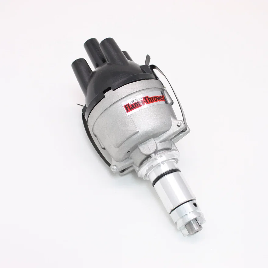 Pertronix D173420, Dist British 23D 4 cyl cast Ignitor II  top exit cap for MG MGB