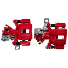Rear RED CALIPER PAIR W/BRKT for Honda and Acura image 4