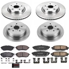 Front and Rear AUTOSPECIALTY BRAKE KIT for 2015-2021 Subaru WRX image 2