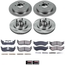 Front and Rear AUTOSPECIALTY BRAKE KIT for Ford and Lincoln image 2