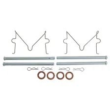 Front RED CALIPER PAIR W/O BRKT for 2000-2007 Toyota Sequoia and Tundra image 7