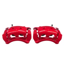 Front RED CALIPER PAIR for INFINITI and Nissan image 2