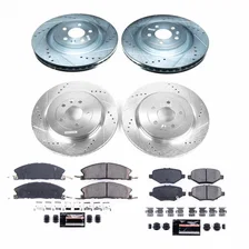 Front and Rear Z23 EVOLUTION BRAKE KIT for Ford and Lincoln image 2