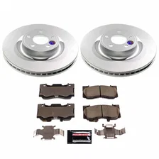 Front Z17 COATED BRAKE KIT for 2021-2023 Ford Mustang image 2