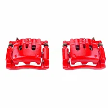Rear RED CALIPER PAIR W/BRKT for 2007-2012 Ford F-250 Super Duty and F-350 Super Duty image 2