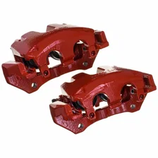 Front RED CALIPER PAIR W/BRKT for 2011-2017 Dodge Durango and Jeep Grand Cherokee image 5