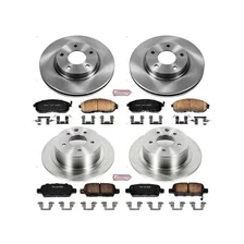 Front and Rear AUTOSPECIALTY BRAKE KIT for 2013-2018 Nissan Sentra image 2